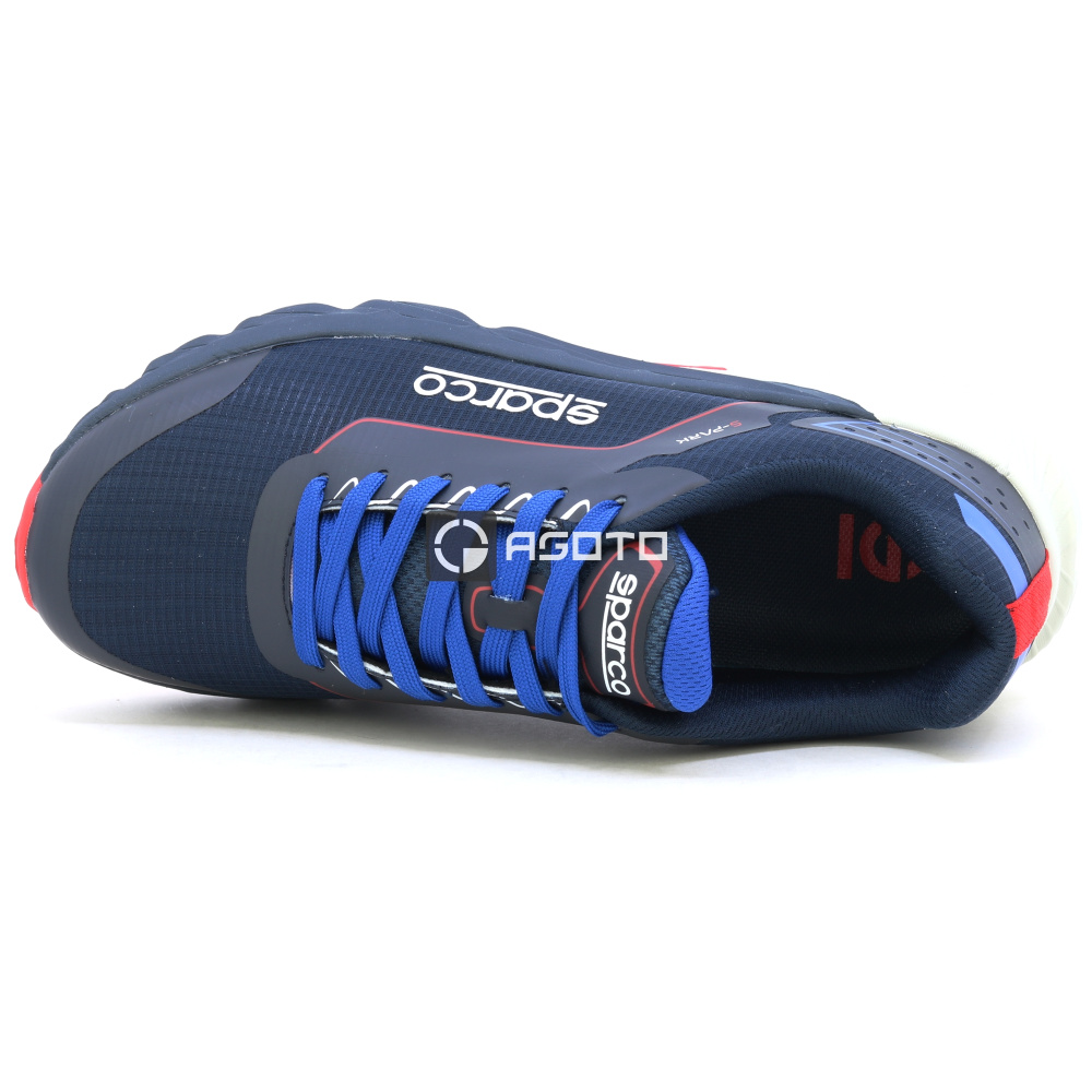 detail SPARCO Leon O1 HRO modrá pánská pracovní obuv