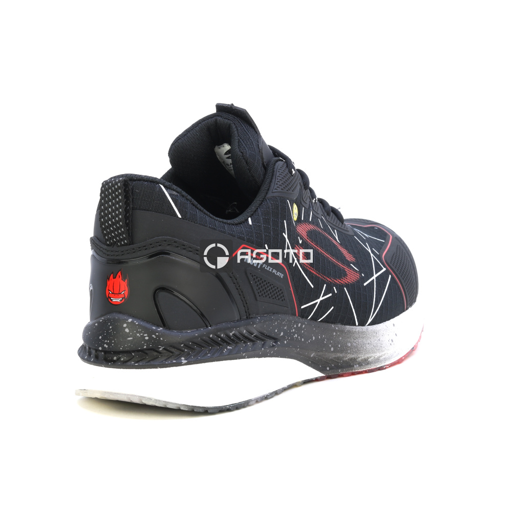 detail SIR Fuzzy S1P černá pánská pracovní obuv Dry Plus rychleschnoucí podšívka