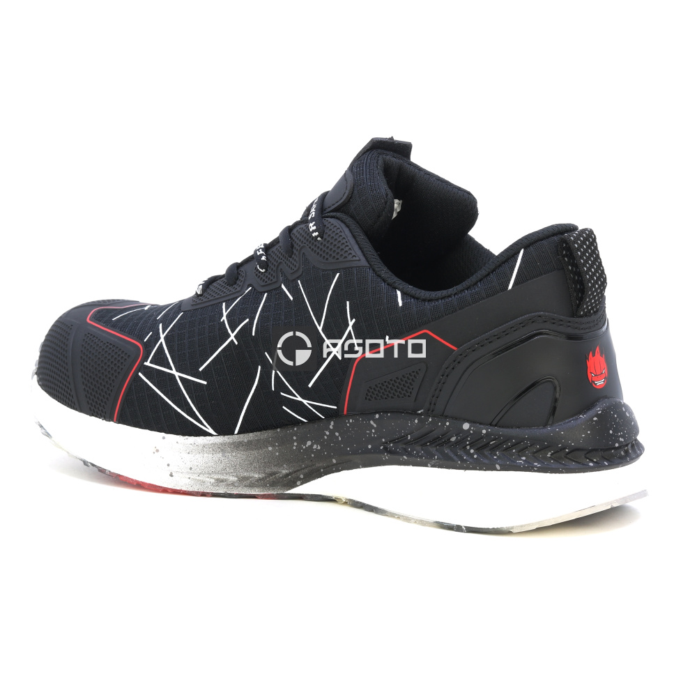 detail SIR Fuzzy S1P černá pánská pracovní obuv Dry Plus rychleschnoucí podšívka