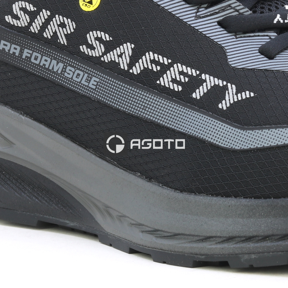 detail SIR Unique S1P ESD černá pánská pracovní obuv Dry Plus rychleschnoucí podšívka