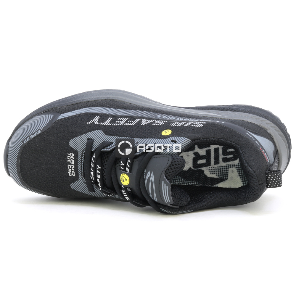 detail SIR Unique S1P ESD černá pánská pracovní obuv Dry Plus rychleschnoucí podšívka