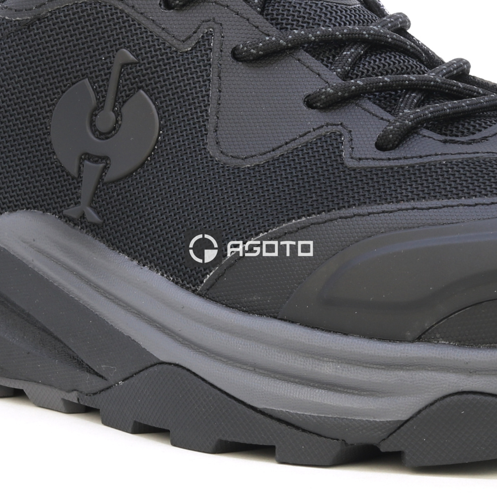 detail Engelbert Strauss Harlem S6 Low černá pánská pracovní obuv pro maximální pohodlí