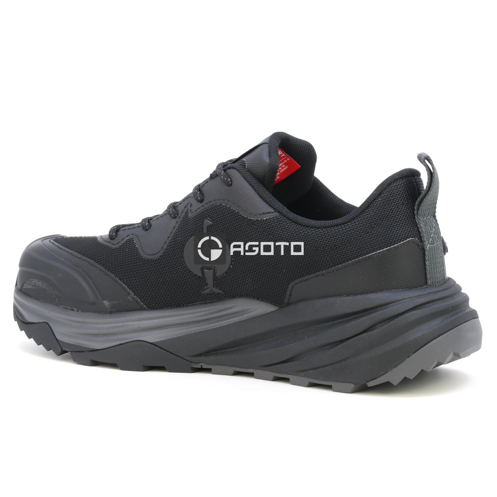 detail Engelbert Strauss Harlem S6 Low černá pánská pracovní obuv pro maximální pohodlí