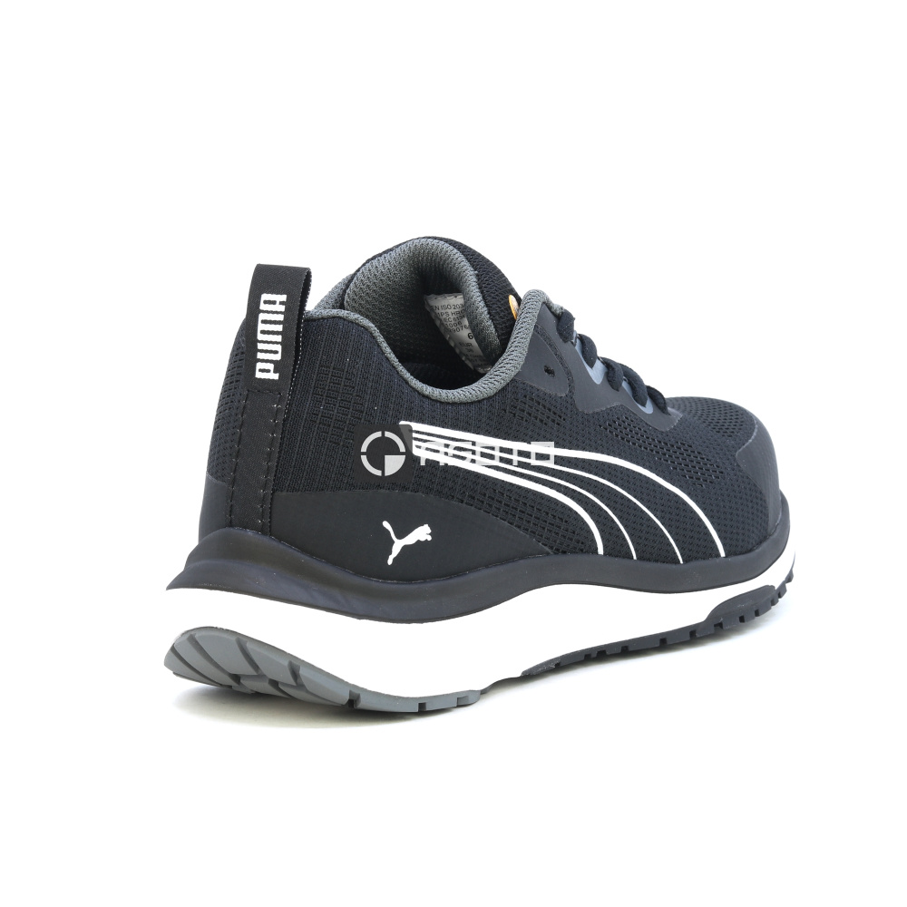 detail PUMA Celerity S1P ESD pracovní obuv polobotka černá lehká pohodlná vzdušná