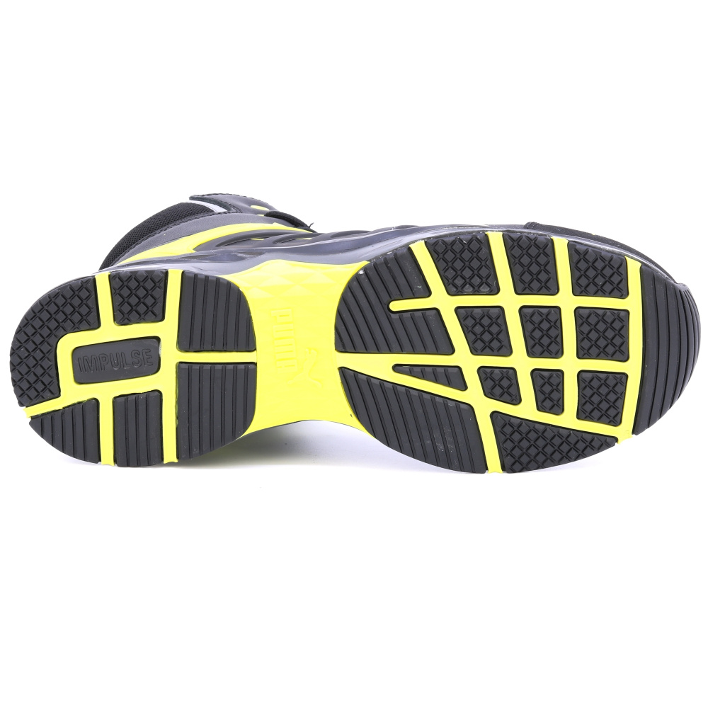detail PUMA Velocity 2.0 mid S3 ESD HRO Safety shoes