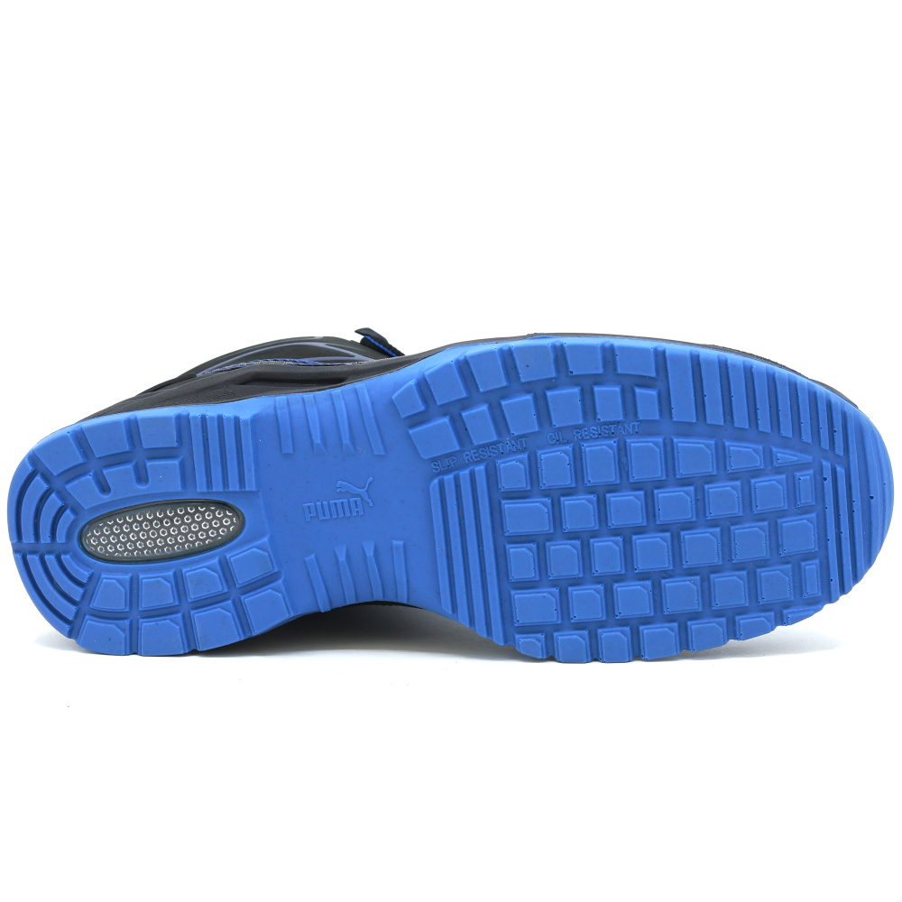 detail PUMA Krypton blue Mid S3 ESD Safety shoes