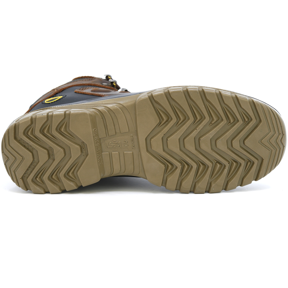 detail Industrial Starter Falcon S3 hnědá pánská bezpečnostní obuv