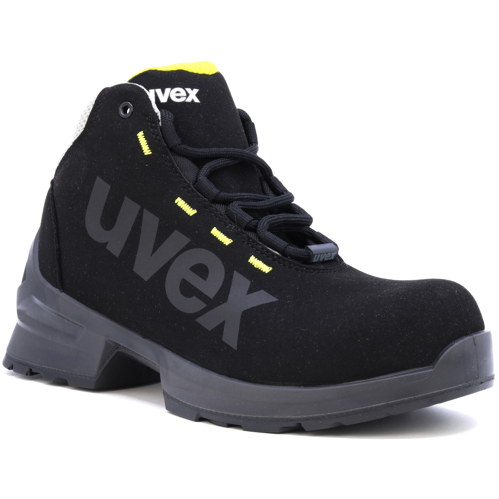 detail UVEX 1 Duo S2 65639 černá pánská pracovní obuv šíře 12