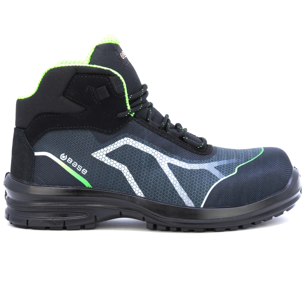 detail BASE Oren TOP S3 černá pánská pracovní obuv