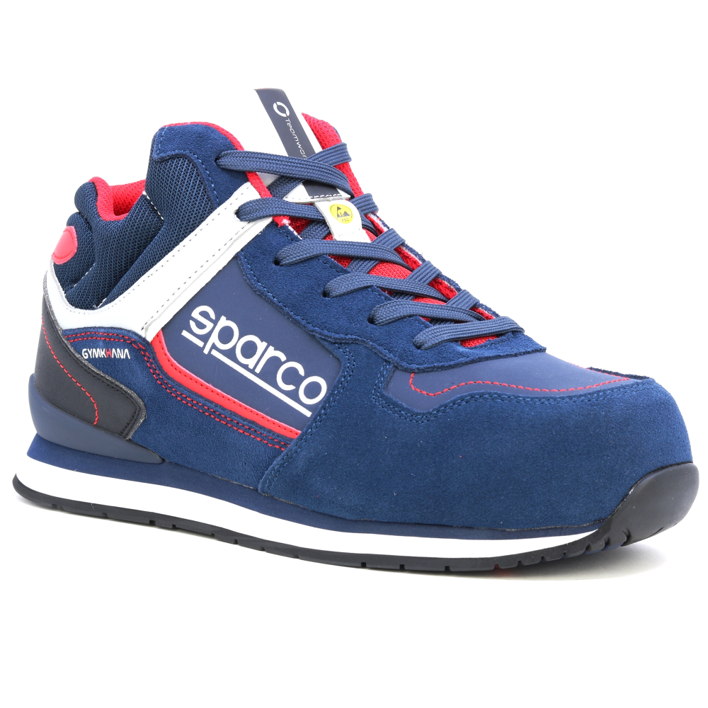 detail SPARCO Olympus S3 ESD modrá pánská pracovní obuv