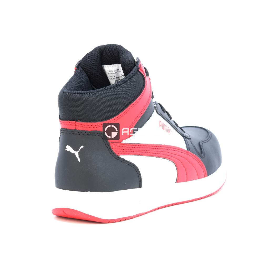 detail PUMA Frontcourt MID S3 černá pánská pracovní obuv