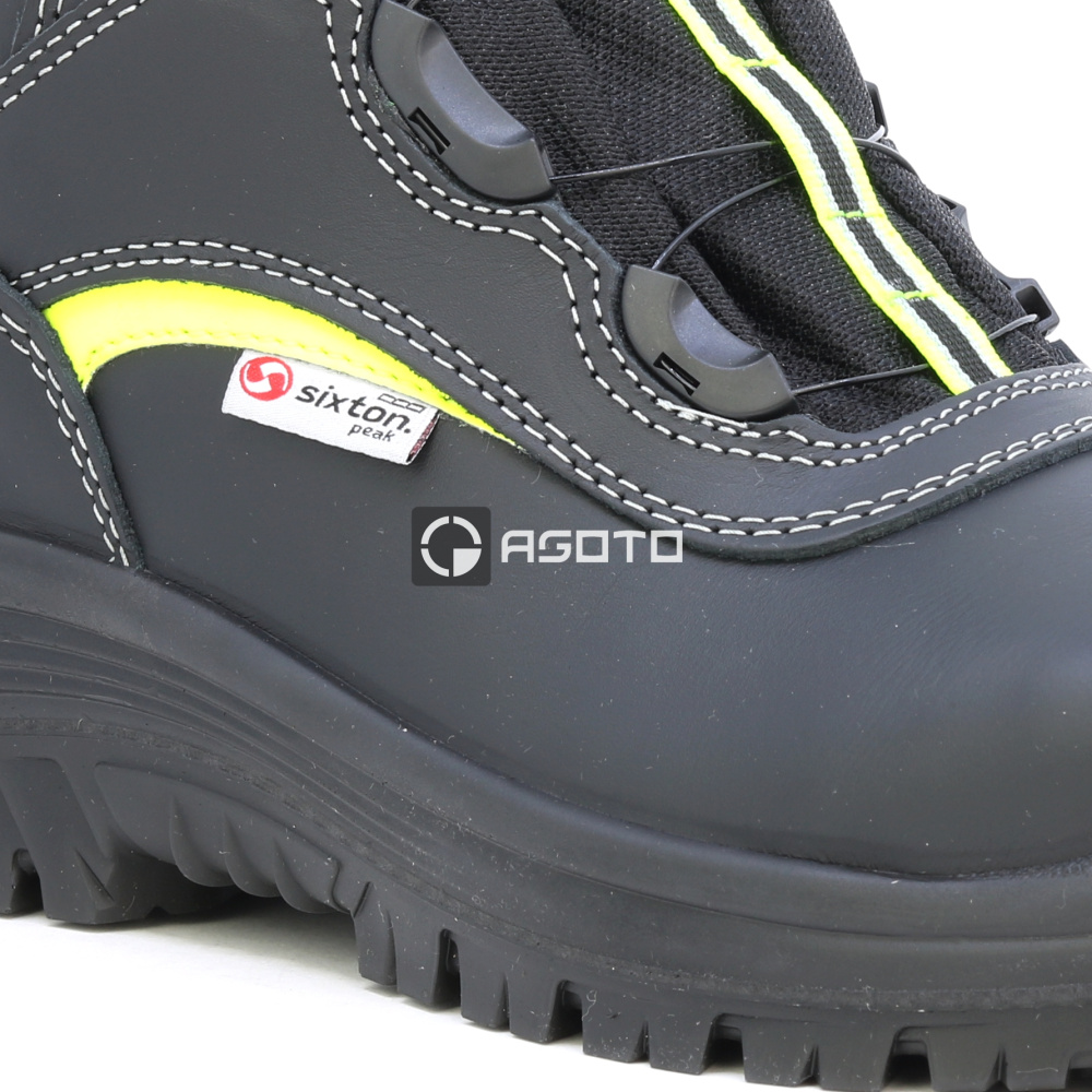detail SIXTON ROLING BOA® černá pánská holeňová pracovní obuv