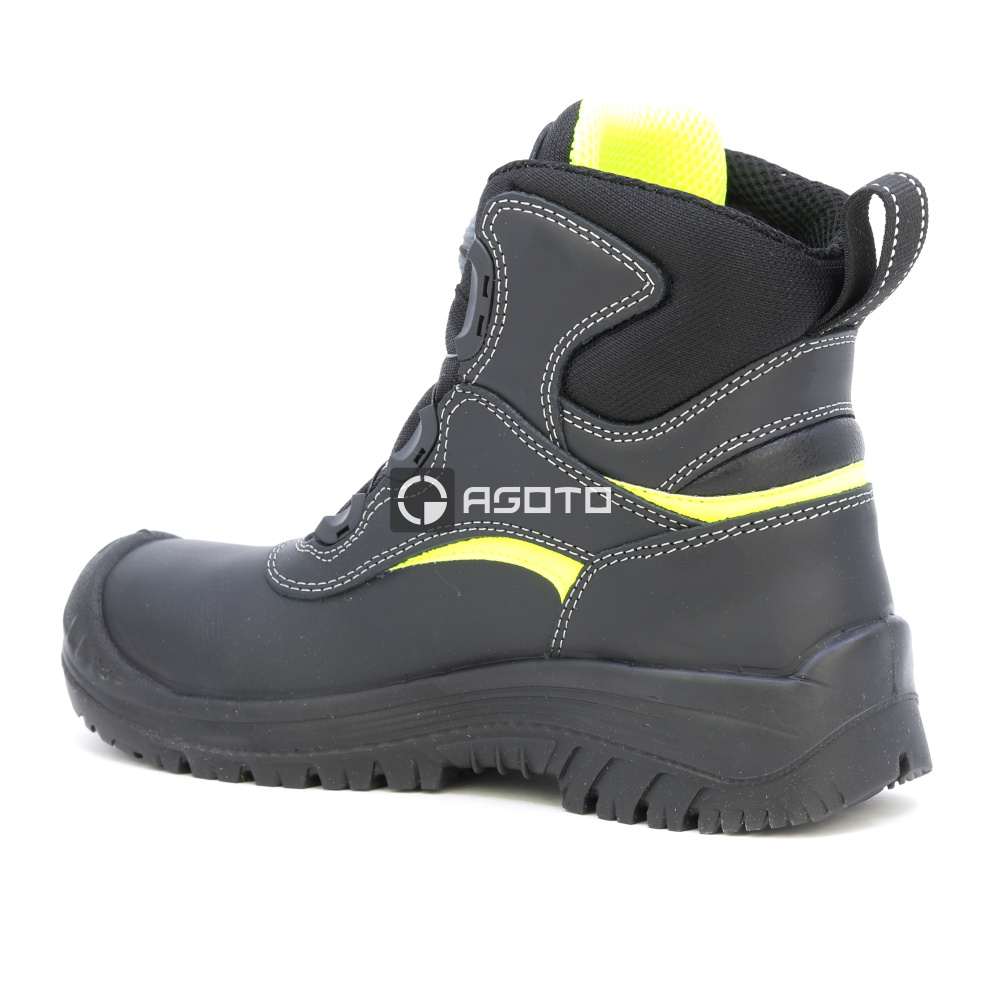 detail SIXTON ROLING BOA® černá pánská holeňová pracovní obuv