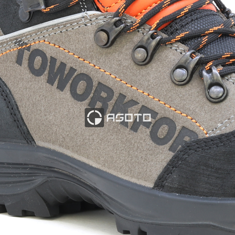 detail TOWORKFOR Trek 1 S3 šedá pánská pracovní obuv Sympatex membrána