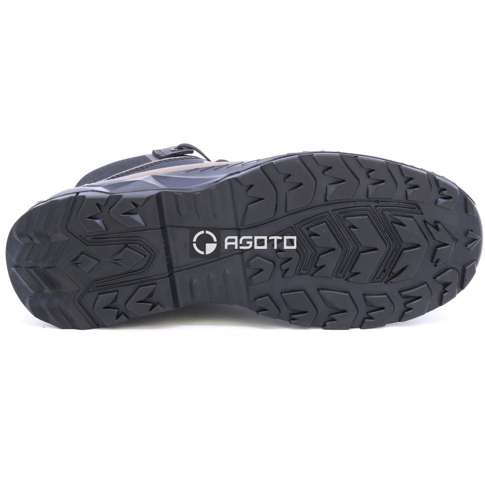 detail NORISK X-TREME Mid S3 hnědá pánská pracovní obuv