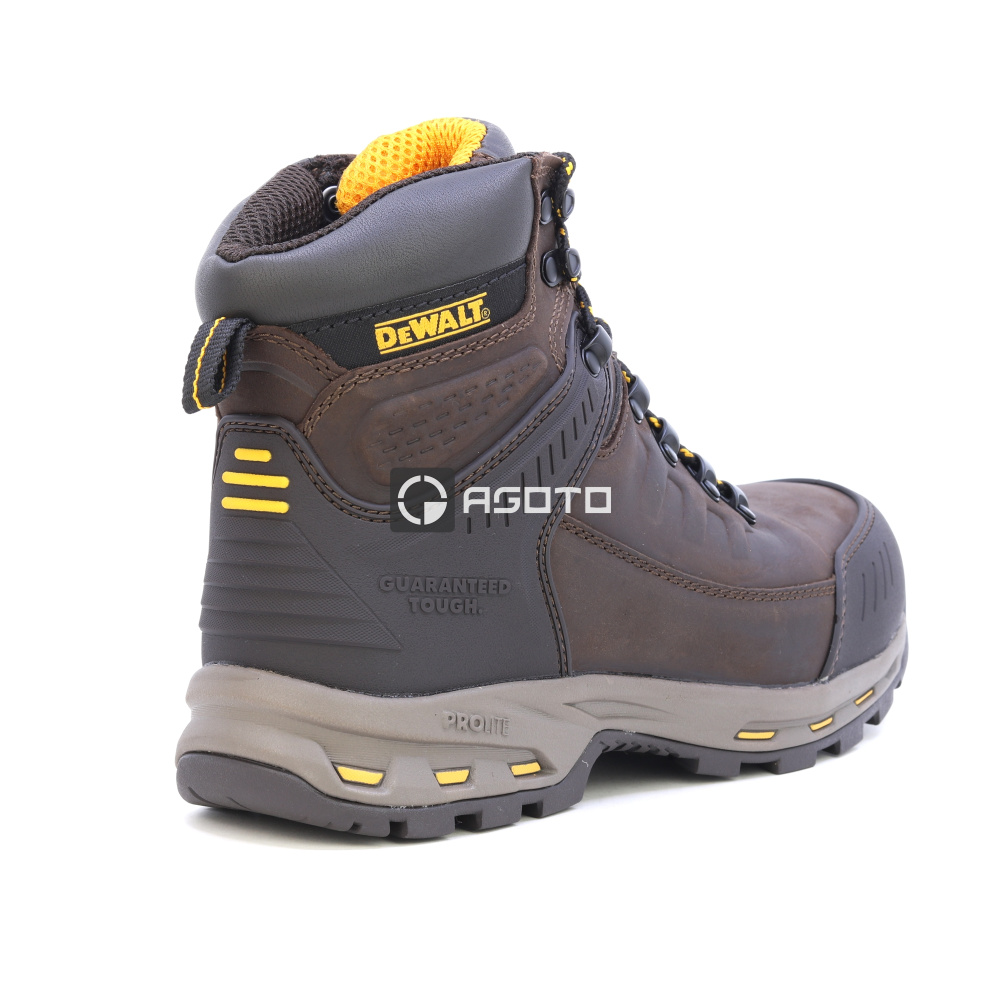 detail DEWALT ORIGINAL Rosville S3 hnědá pánská pracovní obuv