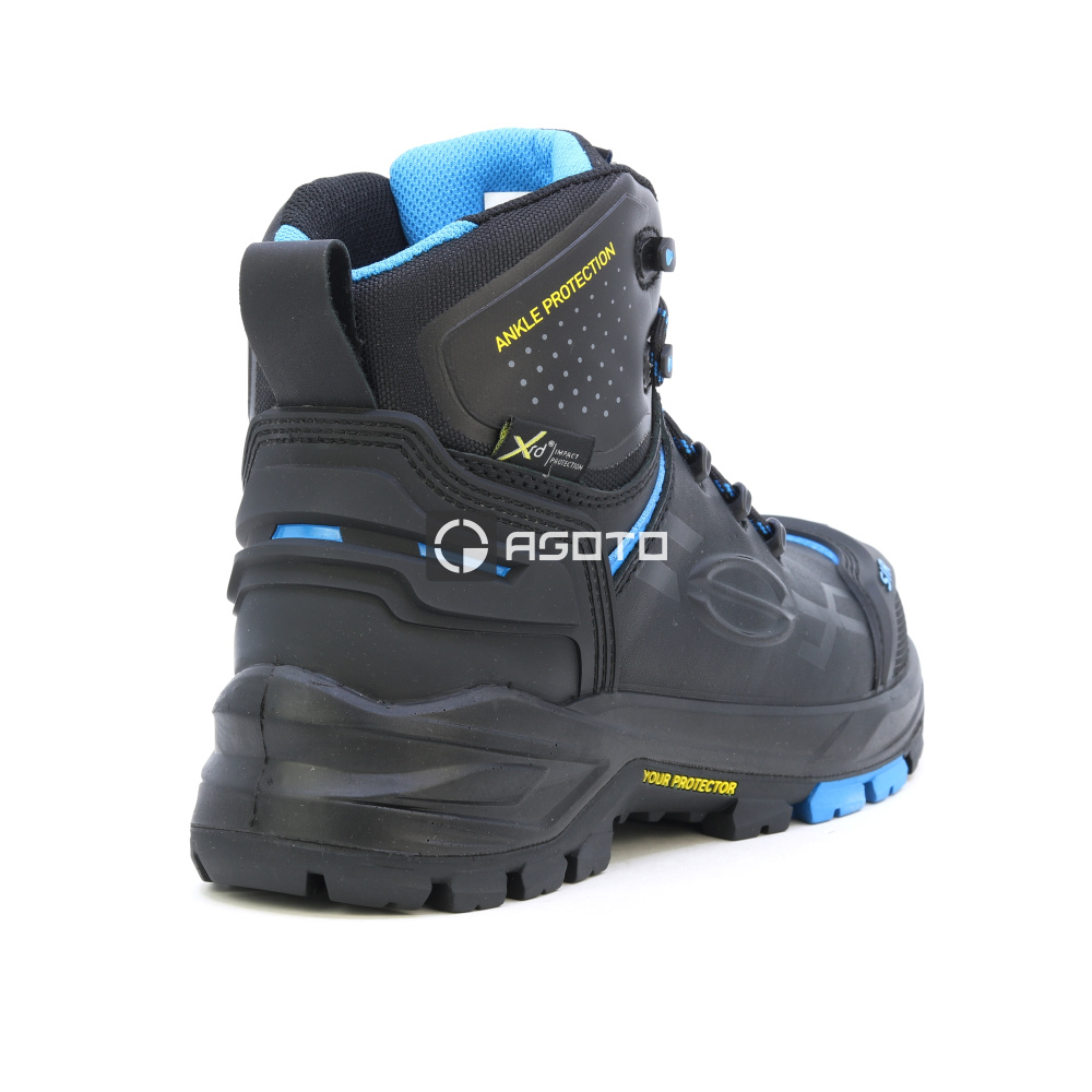 detail SIR Level UP S3 černá pánská pracovní obuv