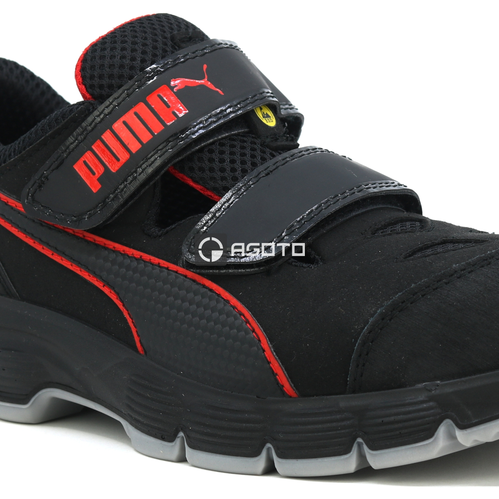 detail PUMA Aviat low S1P ESD Safety shoes