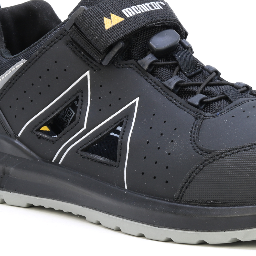 detail MONITOR SWEDEN Radar S1P černá pánská pracovní obuv