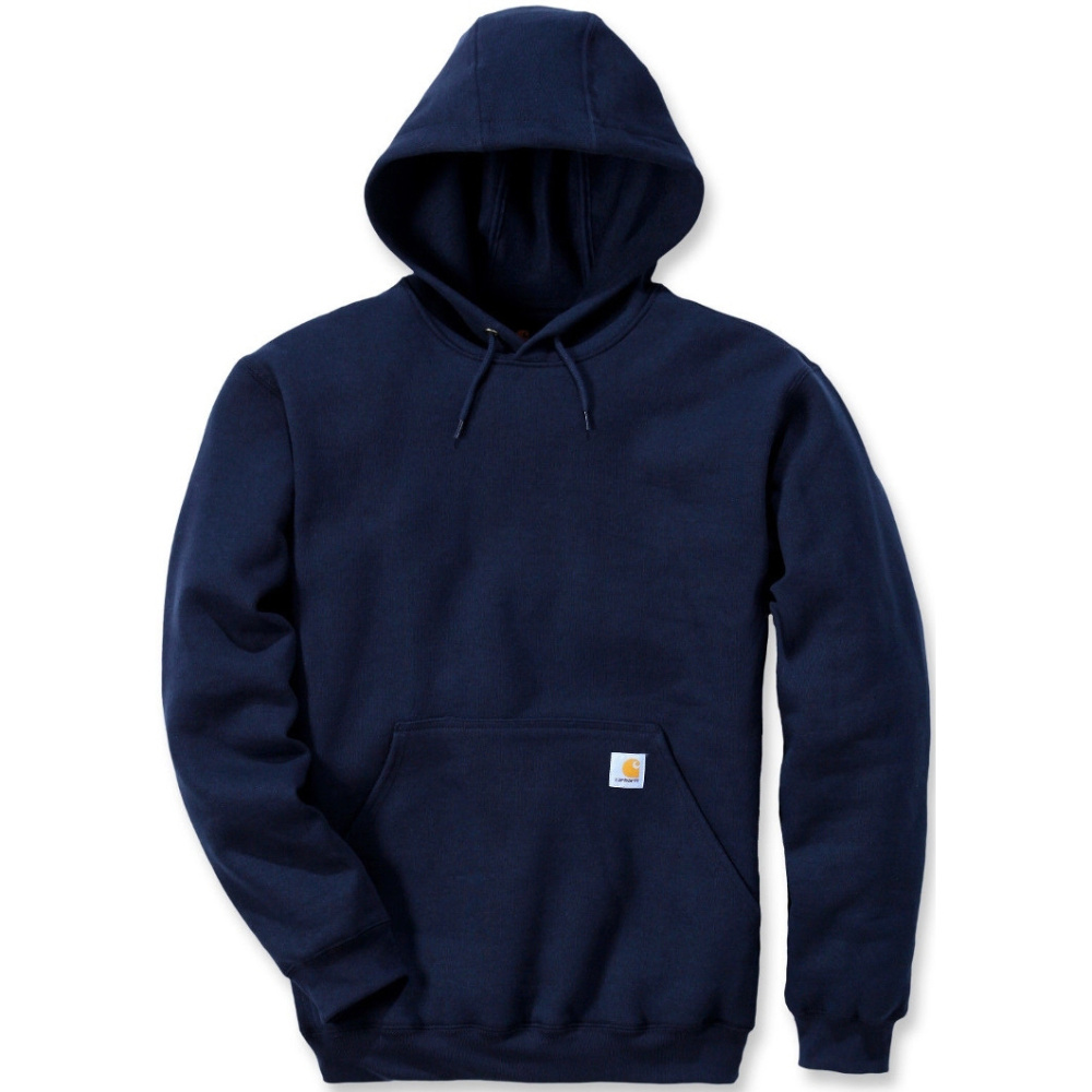 detail CARHARTT Midweight Hooded Swearshirt modrá pánská mikina