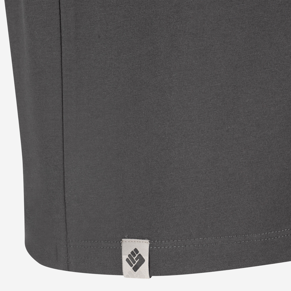 detail TOWORKFOR T-Shirt Fast-Dry šedé pánské rychleschnoucí triko pro skvělý komfort
