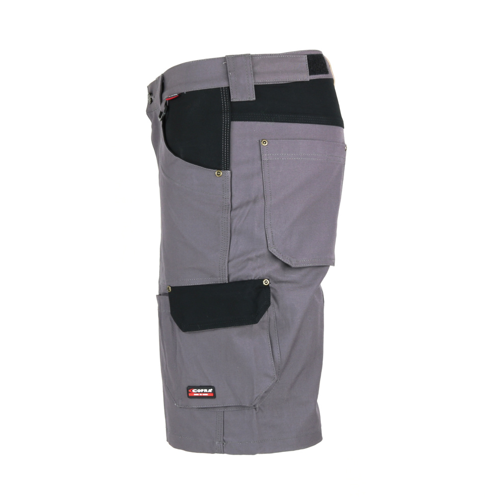 detail COFRA Saragossa 100% BA pracovní kraťasy šedé