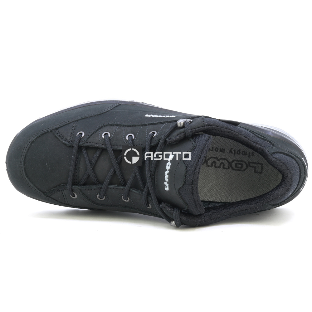 detail LOWA Renegade GTX Lo černá pánská outdoor obuv membrána Gore-Tex®