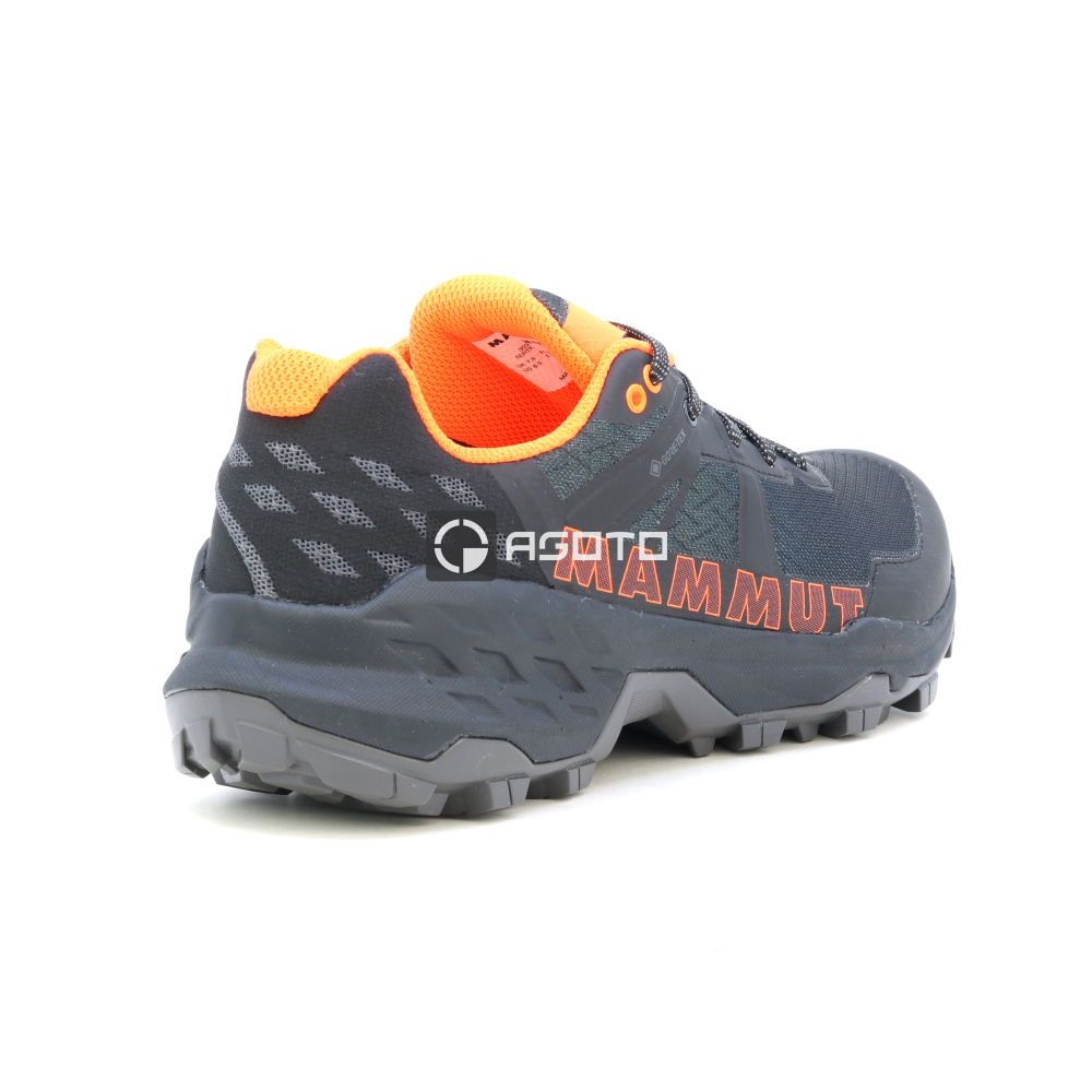 detail MAMMUT Sertig II Low GTX černá pánská outdoor obuv Goretex membrána