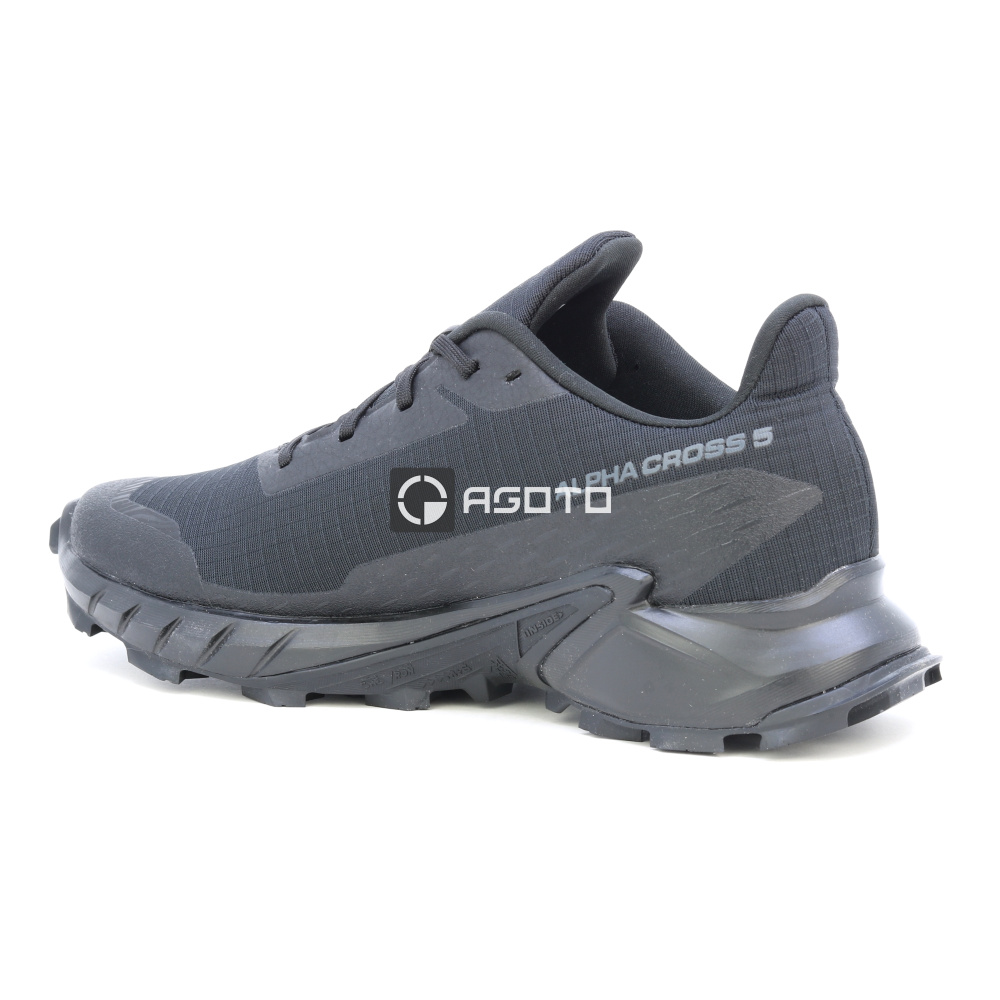 detail SALOMON Alphacross 5 černá pánská outdoor obuv