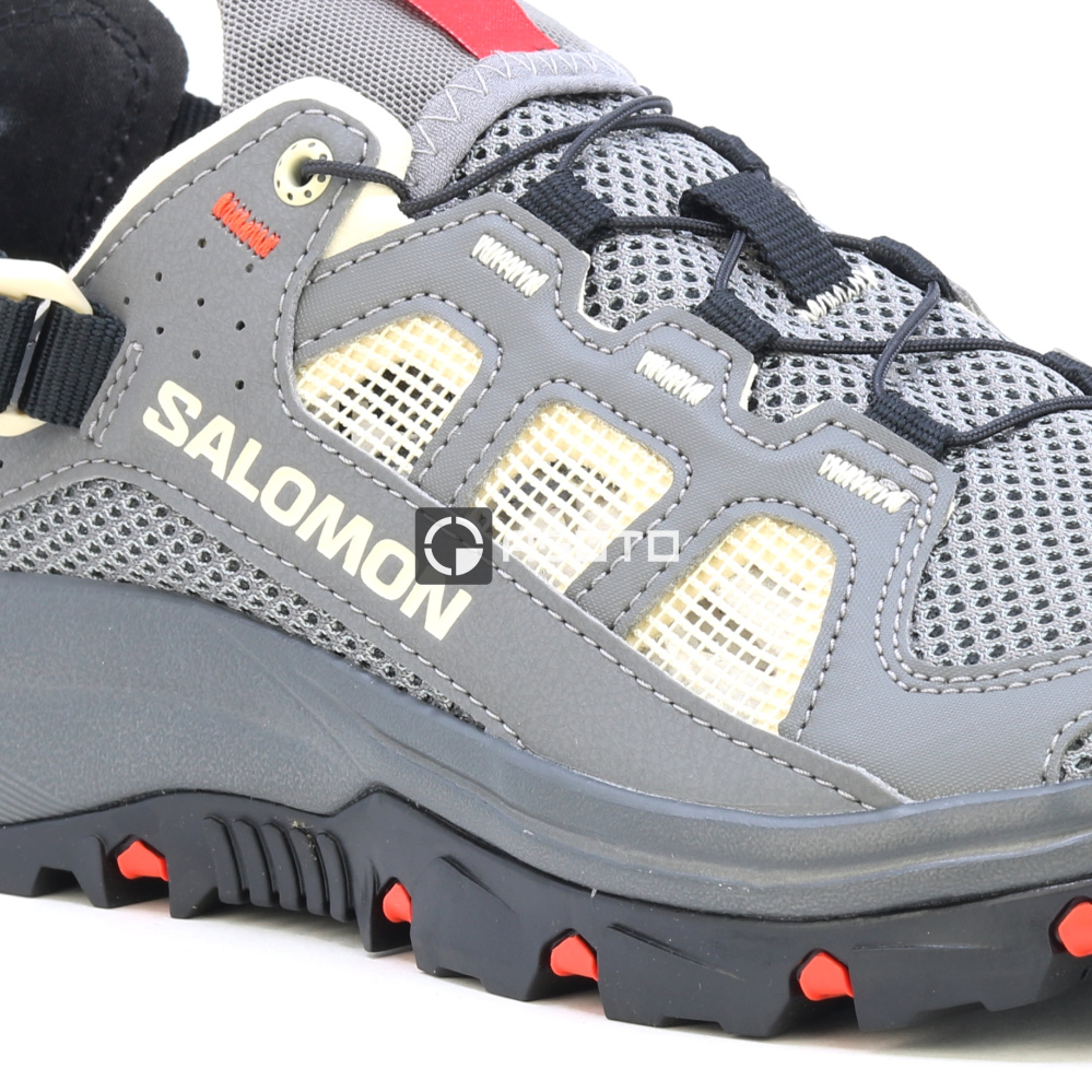 detail SALOMON Techamphibian 5 Pewter šedá pánská outdoor obuv