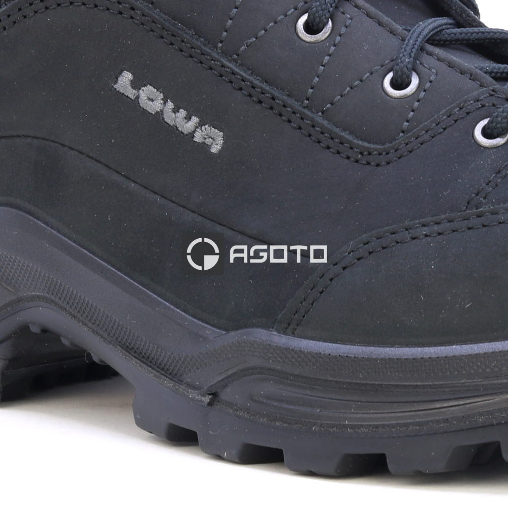 detail LOWA Renegade GTX Lo Wide černá pánská outdoor obuv membrána Gore-Tex®