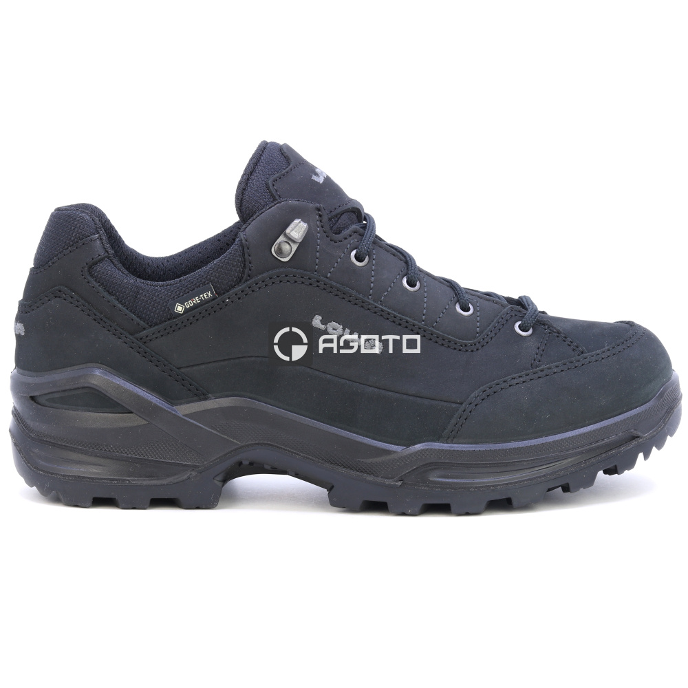 detail LOWA Renegade GTX Lo Wide černá pánská outdoor obuv membrána Gore-Tex®