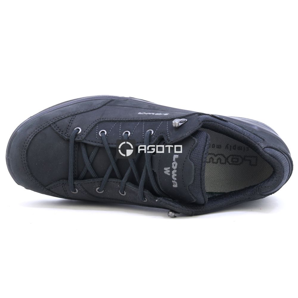 detail LOWA Renegade GTX Lo Wide černá pánská outdoor obuv membrána Gore-Tex®