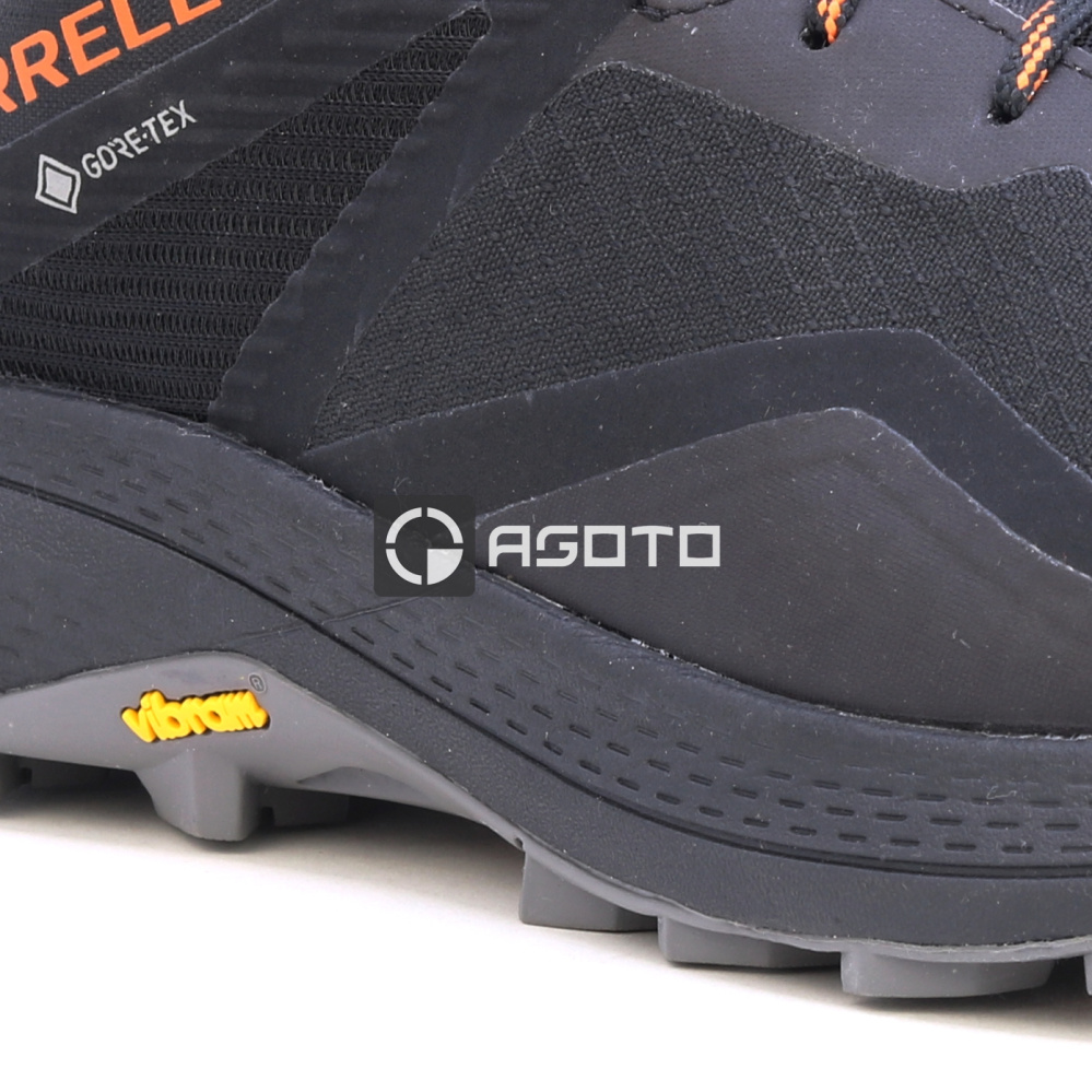 detail MERRELL MQM 3 GTX černá pánská outdoor obuv Gore-Tex® membrána