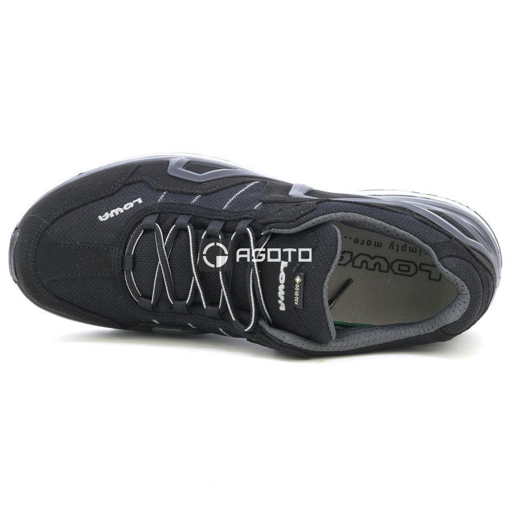 detail LOWA Gorgon GTX černá pánská outdoor obuv membrána Gore-Tex®