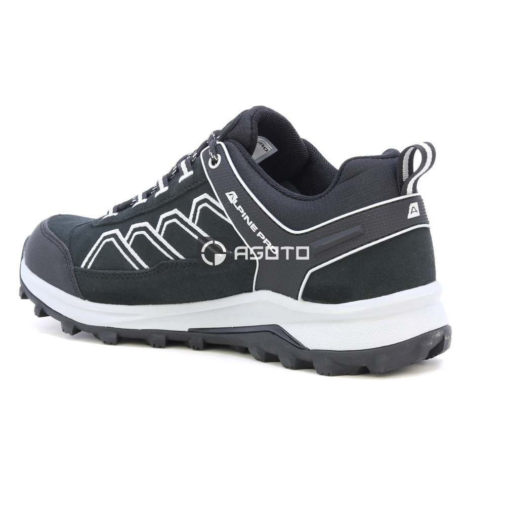 detail ALPINE PRO Gimie černá pánská outdoor obuv PTX membrána