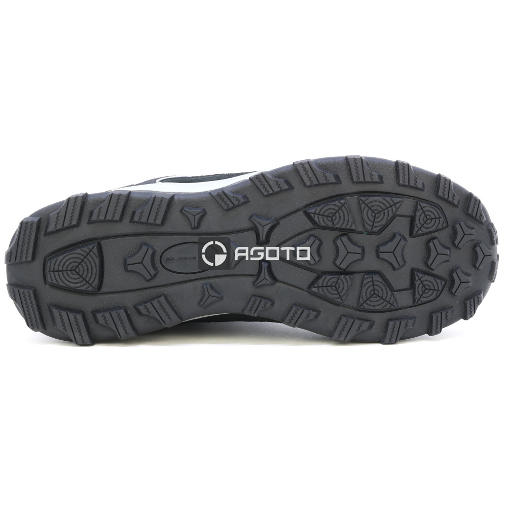 detail ALPINE PRO Gimie černá pánská outdoor obuv PTX membrána