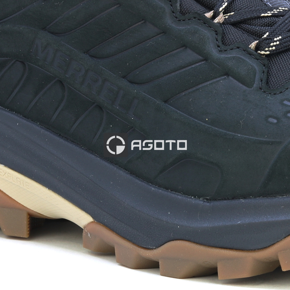 detail MERRELL MOAB Speed 2 LTR WP černá pánská outdoor obuv