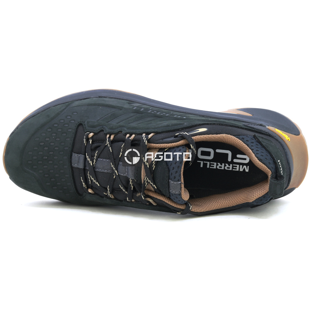 detail MERRELL MOAB Speed 2 LTR WP černá pánská outdoor obuv