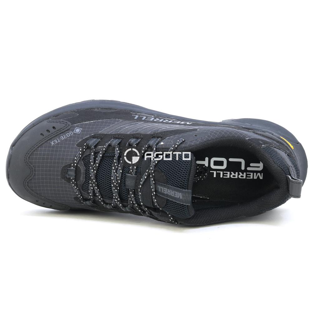 detail MERRELL MOAB SPEED 2 GTX black černá pánská outdoor obuv Gore-Tex® membrána