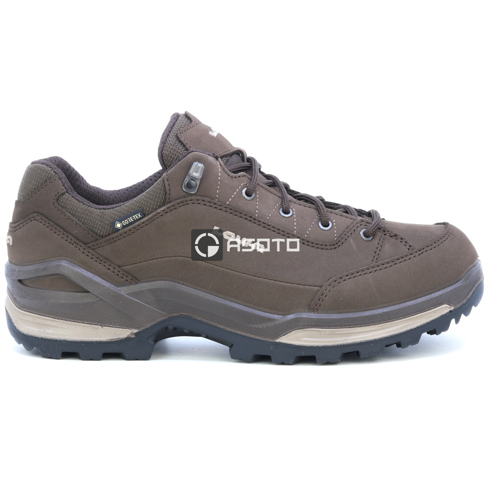 detail LOWA Renegade GTX Lo hnědá pánská outdoor obuv membrána Gore-Tex®