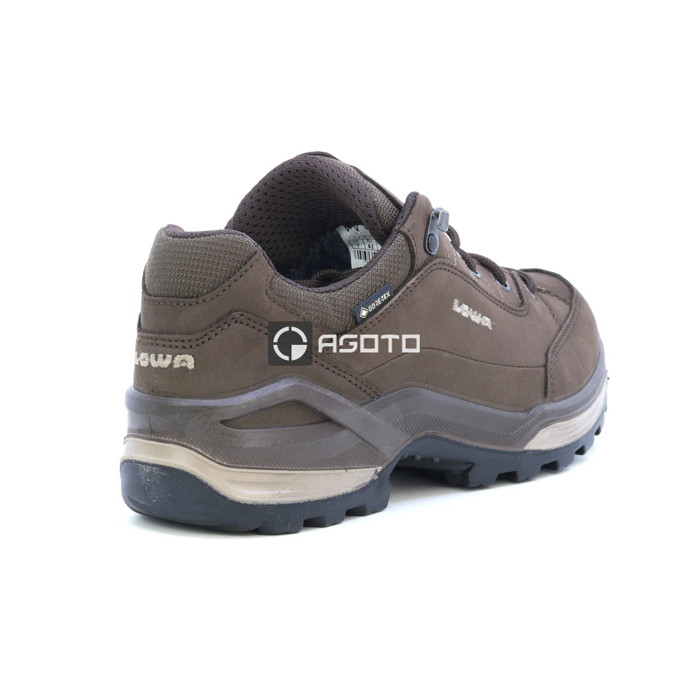 detail LOWA Renegade GTX Lo hnědá pánská outdoor obuv membrána Gore-Tex®