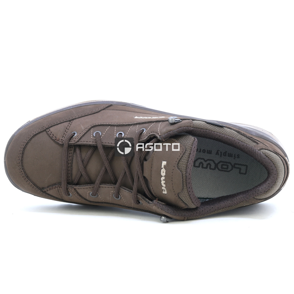 detail LOWA Renegade GTX Lo hnědá pánská outdoor obuv membrána Gore-Tex®
