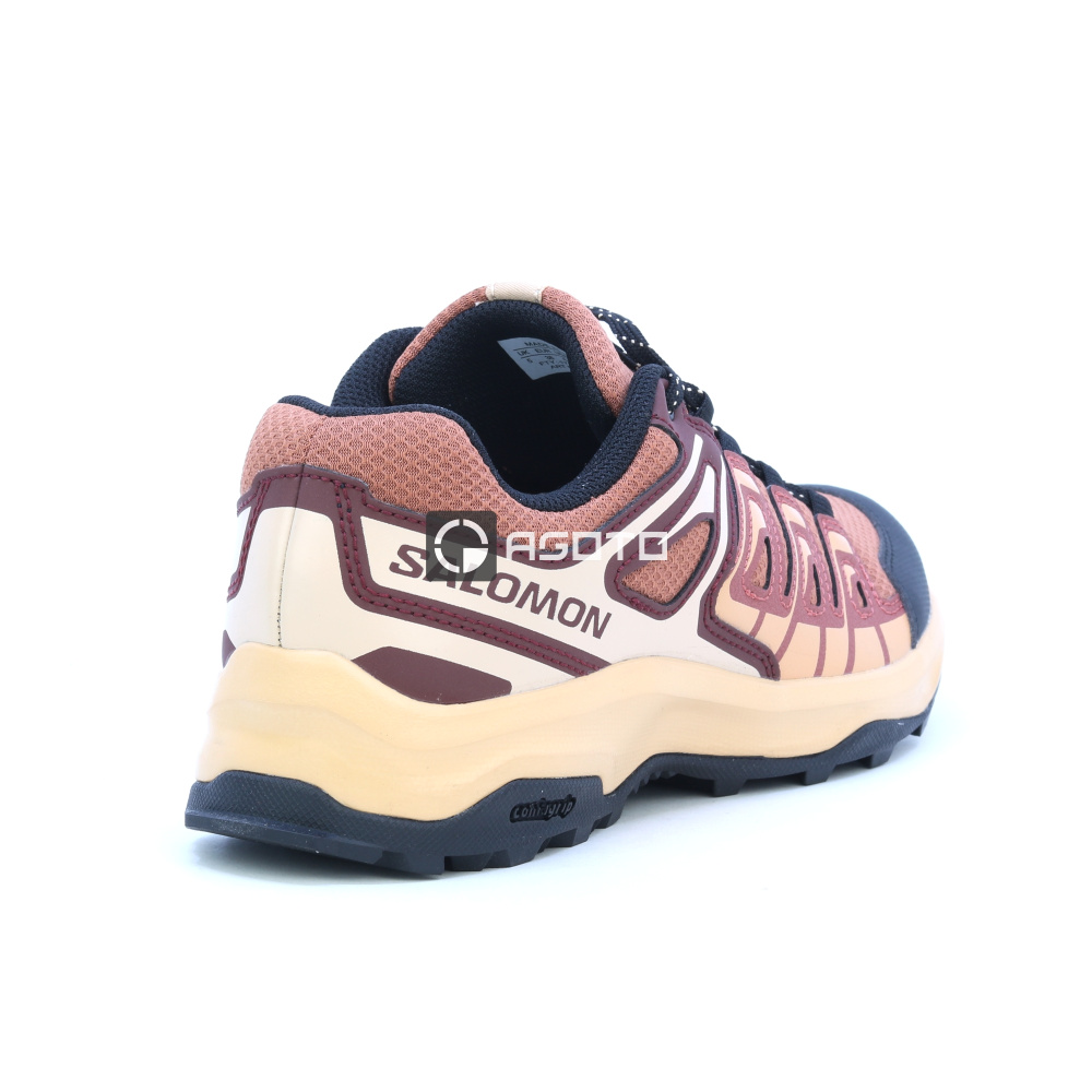 detail SALOMON Exterga W Russet vínová dámská outdoor obuv