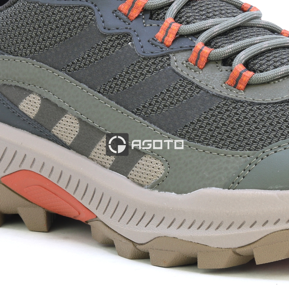 detail MERRELL Speed Strike 2 olivová pánská outdoor obuv