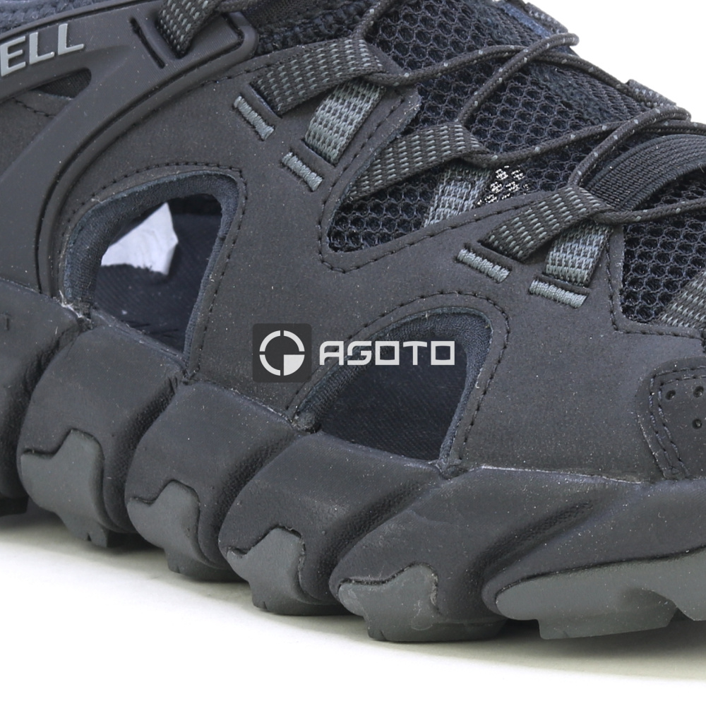 detail MERRELL MAIPO EXPLORER SIEVE černá pánská letní obuv