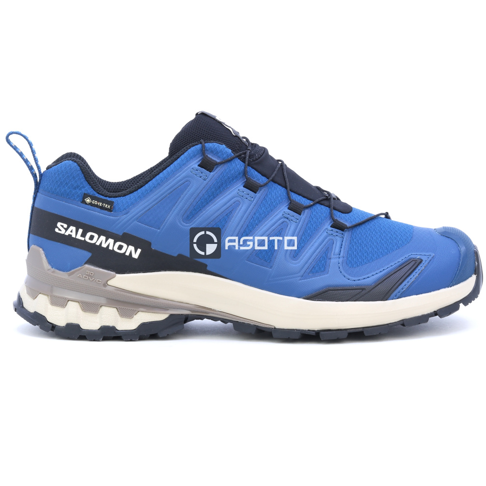 detail SALOMON XA Pro 3D V9 GTX modrá pánská outdoor obuv GORE-TEX® membrána