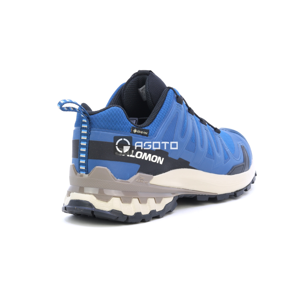 detail SALOMON XA Pro 3D V9 GTX modrá pánská outdoor obuv GORE-TEX® membrána