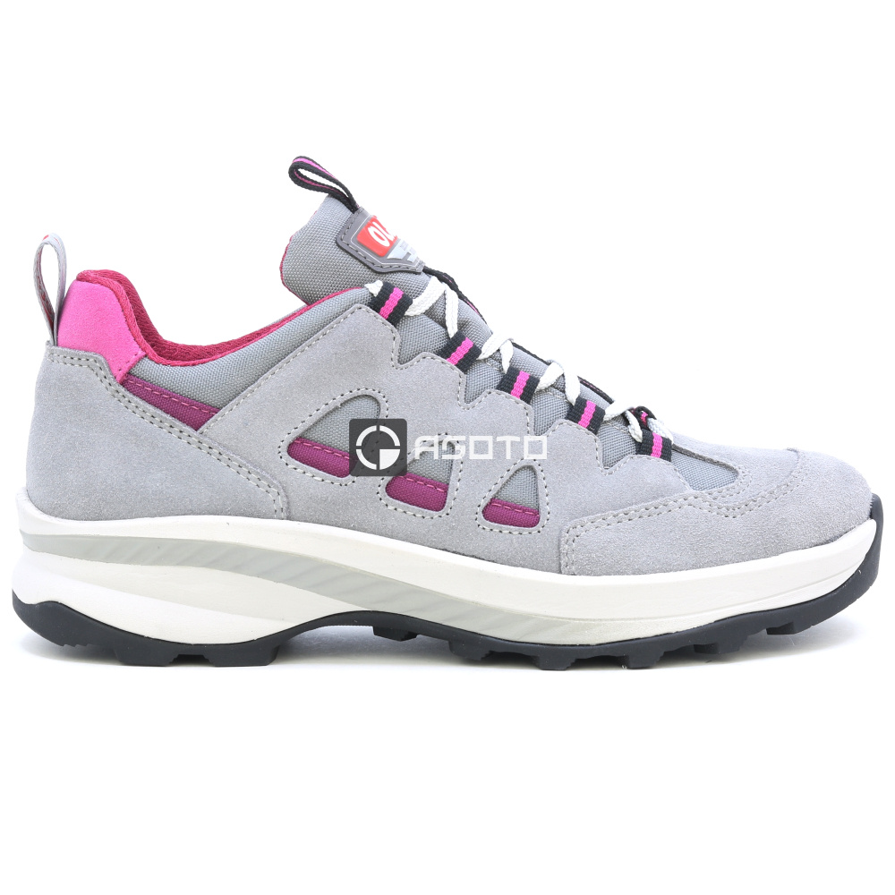 detail OLANG Moena 849 šedá dámská kožená outdoor obuv