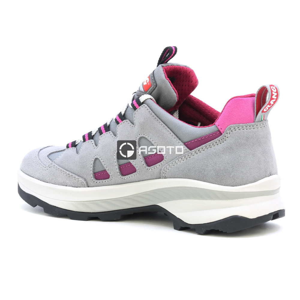 detail OLANG Moena 849 šedá dámská kožená outdoor obuv